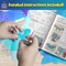 DIY Night Light Kit for Girls 3D Heart Puzzle - Gifts for Girls 8 9 10-12 Years Old Teen Girl, Birthday Gift for Kids 8-12, 3D Light-Up Room Decor, Arts & Crafts Set Mother's Day Craft for Kids